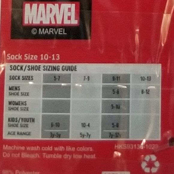 Marvel Spider-man 360 Crew Socks - Picture 3 of 6